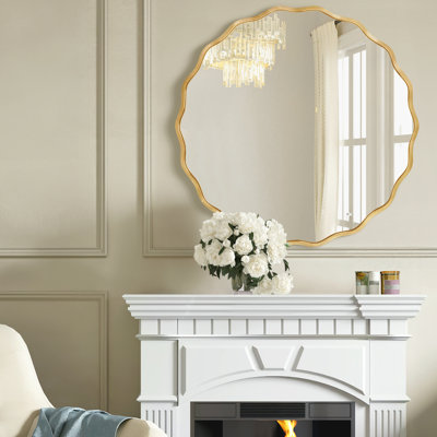 Miroir mural rond