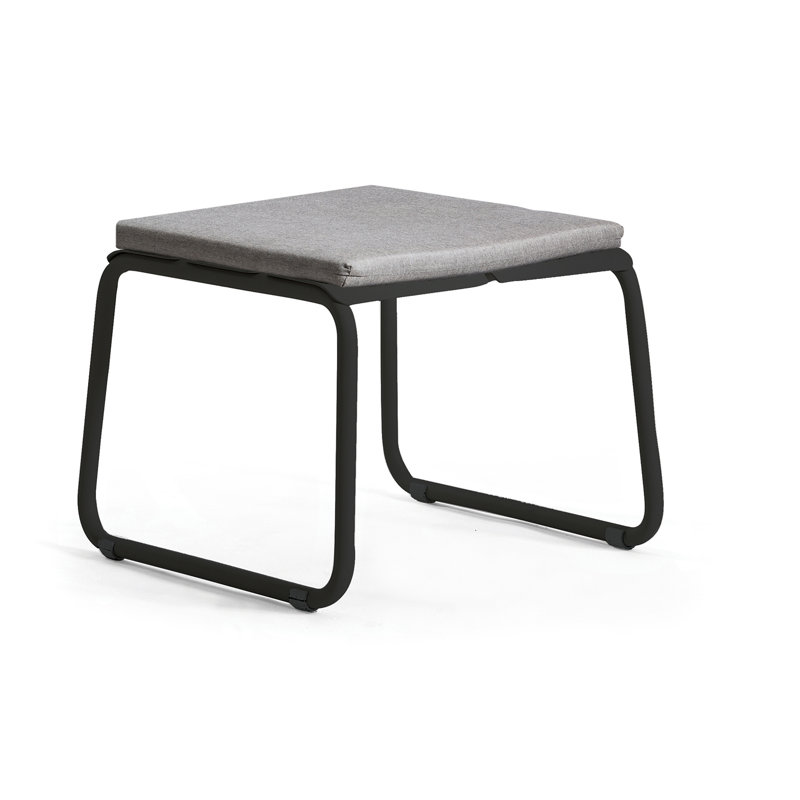 Corail Ottoman, Anthracite, No Cushion