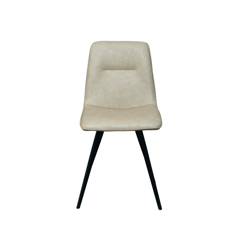 Quinnesec 50cm H Upholstered Side Chair, Cream