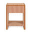 Table de chevet en coton et terre cuite Kora-1256432552