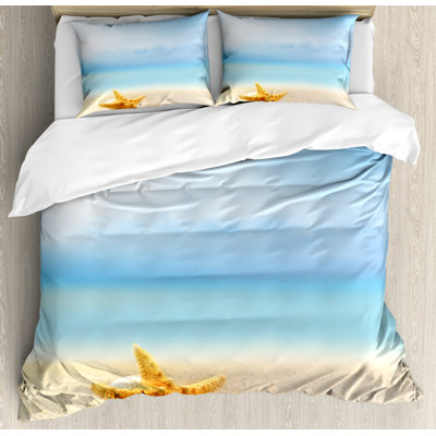 Starfish Modern & Contemporary Duvet Cover