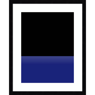 Sea by Alex Caminker Wood Framed Wall Art Print
