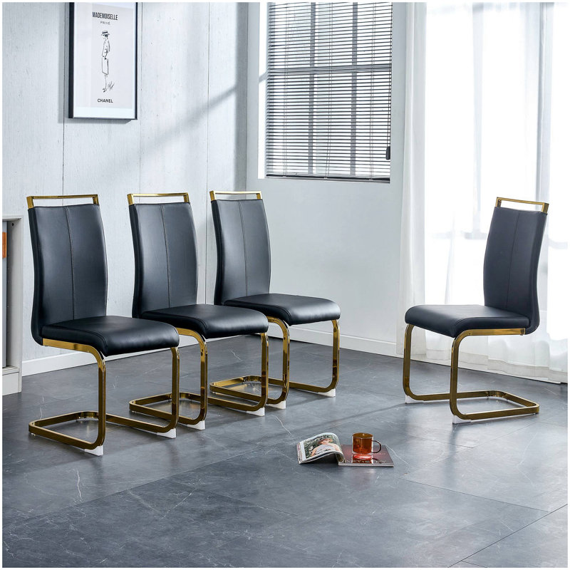 Chaise d'appoint en noir