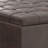 Harrison 40"W Upholstered Large Square Coffee Table Storage Ottoman with Split Lift Top-105374281