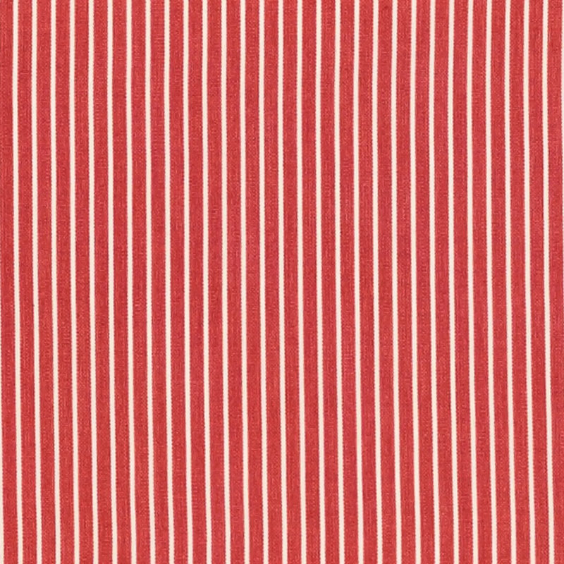 Edie Stripe Fabric, Red