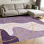 Tapis de style art moderne, motif simple et abstrait, tapis décoratif universel pour l'intérieur-643064411