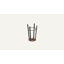 Ensemble de tablettes et porte-gobelets réglables Verret Liquor Bar-990636275