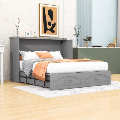 Raducu Murphy Storage Bed with USB Ports