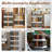 Collapsible Storage Bins With Lids, Stackable Storage Bins With Doors And Wheels