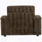 Oversized Chaise Lounge Indoor,Faux Rabbit Fur Sofa Bed with Storage Ottoman and Armrests-2020541931