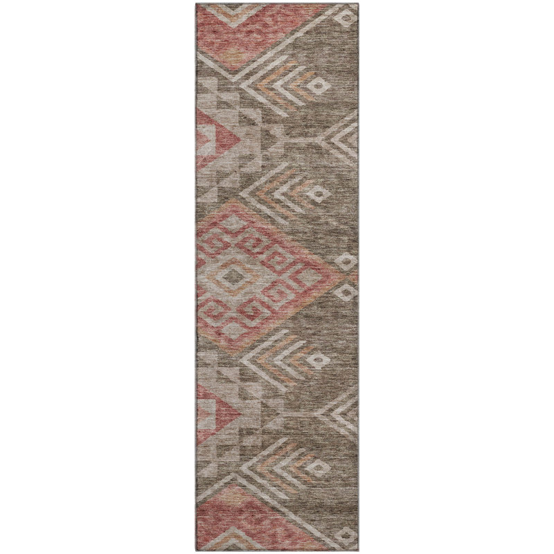 Tapis de qualité supérieure lavable à la machine Wayne AMF1091, Tapis de couloir 2 pi 3 po x 7 pi 6 po