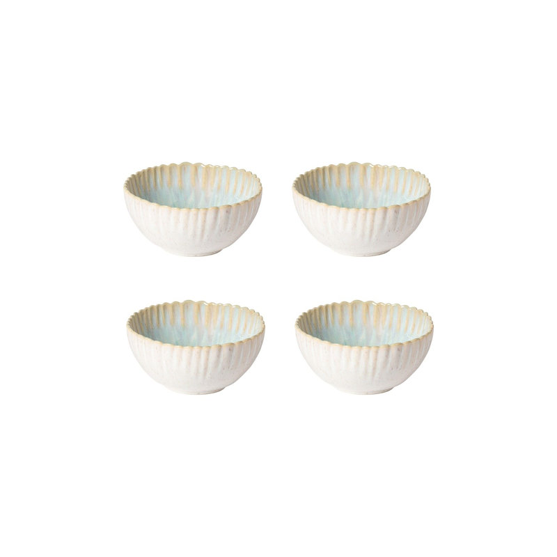 Mallorca Fine Stoneware Soup Bowl, Sea Blue
