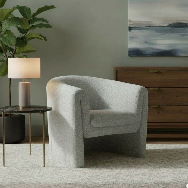 Stewardson Upholstered Barrel Chair