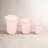 Zip Top Reusable Food Storage Bags | 3 Cup Set [Peach] | Microwave, Dishwasher and Freezer Safe-124773712