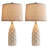 Intissar 23.75” Modern Ceramic Lamp,Suitable for Living Room,Study Room,Office,Bedside Table Lamp