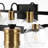 Escondido Iron/Glass Rustic Vintage LED Vanity Light-97602520