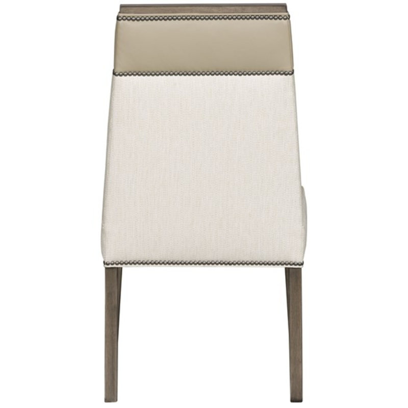 Phelps By Michael Weiss Upholstered Dining Chair, Kidders Porcelain/Remmy Beige, Graythorne, Yes