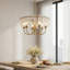 Lustre tambour 24 po 6 lumières