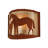Rustic Lodge Flush Mounted Sconce