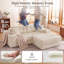 3 Seater Velvet Sofa-1706891312