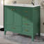 Meuble-lavabo 36 po avec lavabo, armoire de salle de bain avec porte à fermeture en douceur, 4 tiroirs de différentes tailles-500416844