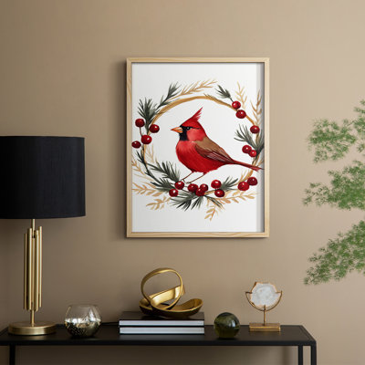 Reproduction d'art encadrée, Noël