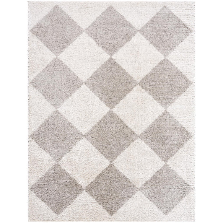 Zuhur Washable Geometric Indoor Rug