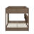 Queen Over Queen Bunk Bed With Cabinets And USB Ports-1501405769