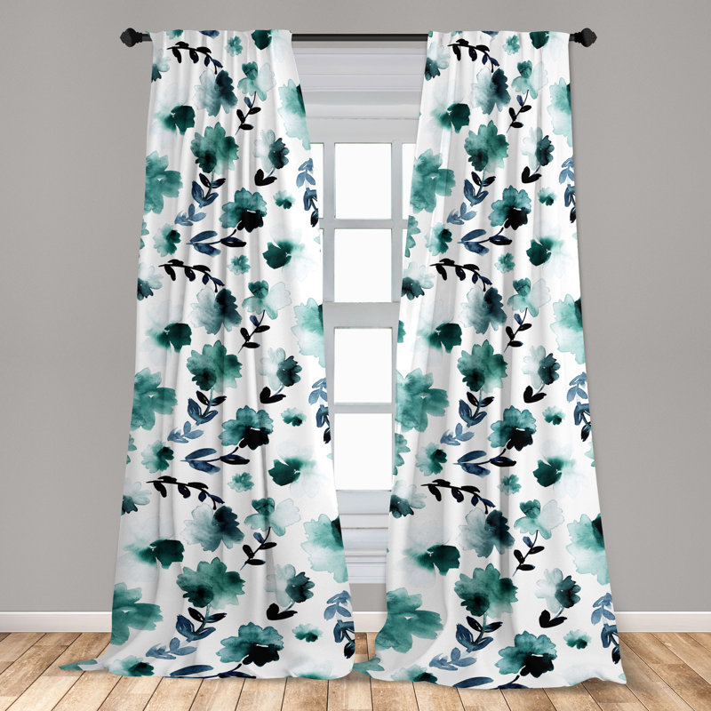 Millstream Semi Sheer Curtain Pair, 84" W x 56" L