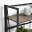 125.5cm H x 60cm W Metal Etagere Bookcase-41821897