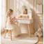 Kids Butterfly 2-pc Makeup Vanity Table & Stool-276640629