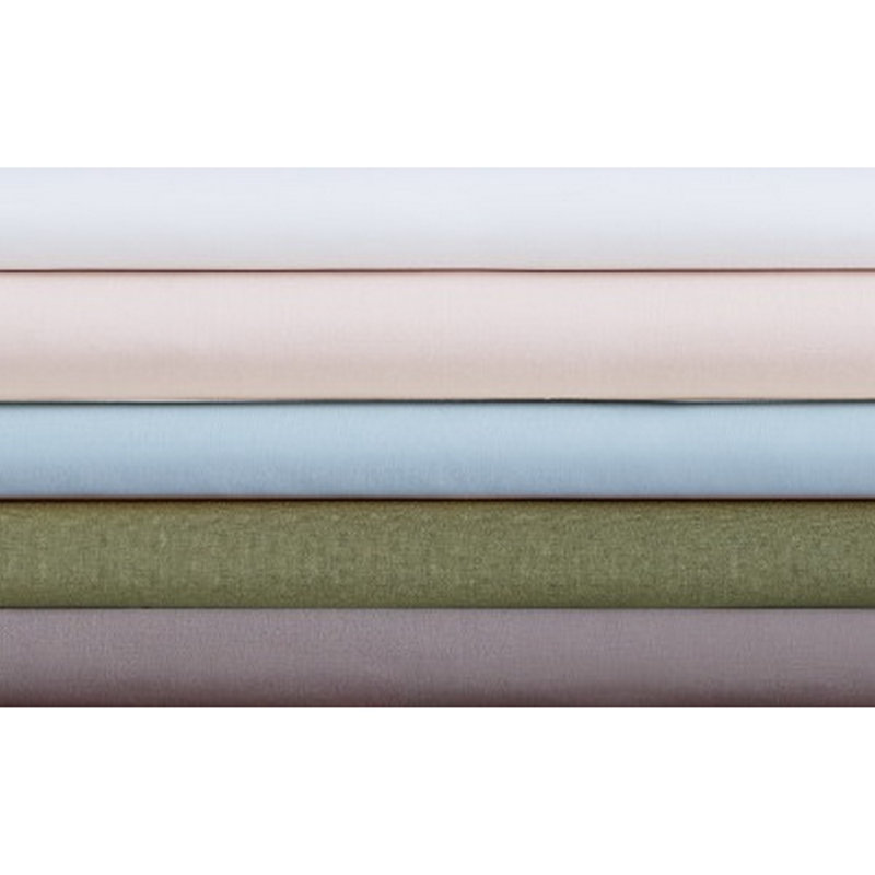Percale Duvet Cover Set, Full/Double Duvet Cover + 2 Standard Shams, Light Blue