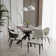 7-Piece Dining Set With Rectangular Dining Table  MDF Top And 4 Dining Side Chairs