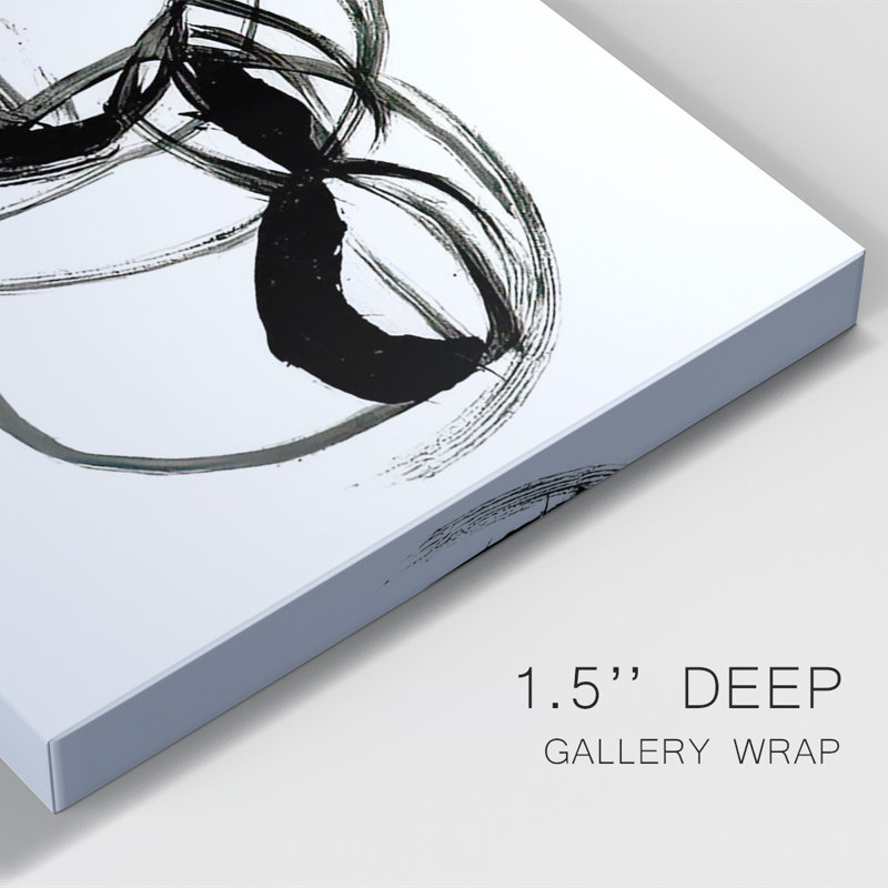 «Ink Pods I», reproduction sur toile, H 12 po x l 8 po