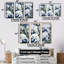 Ensemble d'art sur toile blanc et noir Minimalisme-107742930-107742935