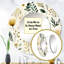 Botanical Neutrals Boho Pattern - Bohemian & Eclectic Round Mirror Wall Decor_MTMIR123658-869071711