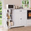 Garde-manger autoportant avec 3 portes et 1 tiroir Bayview-129456715