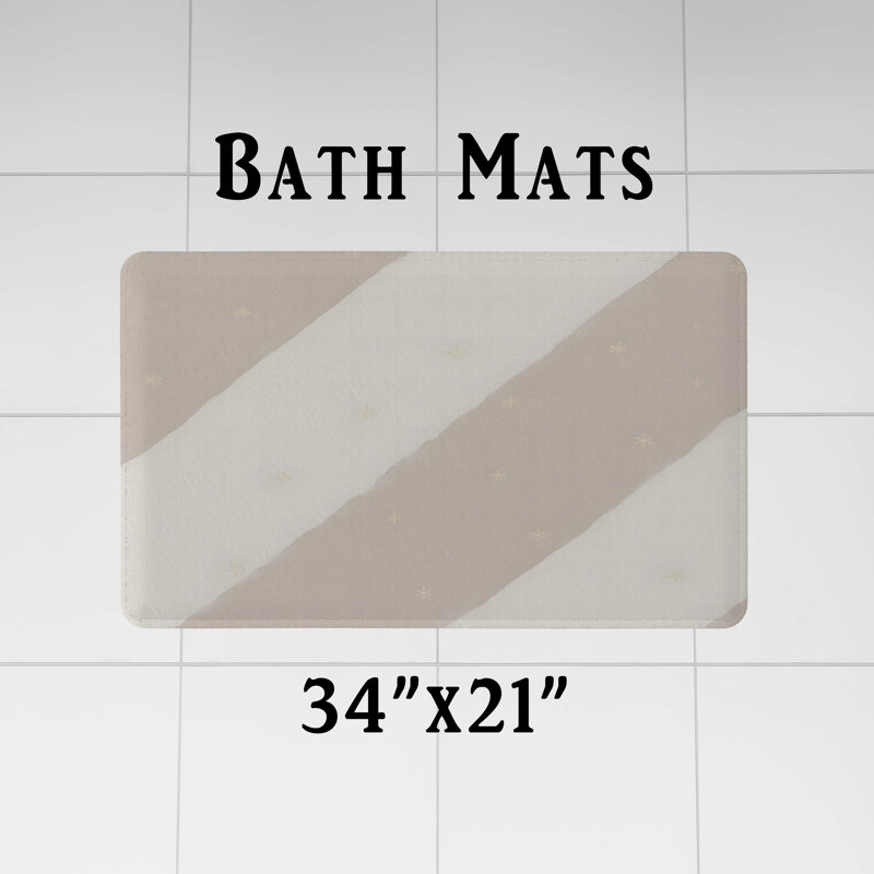 Shower Curtain w/ Bathmat, 93"H x 70"W