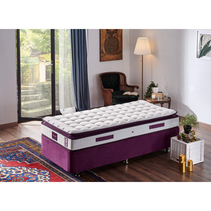 Matelas en mousse East East Home Junty, 63 po x 79 po