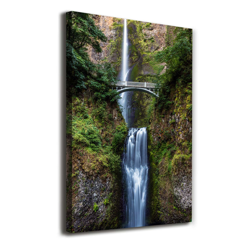 Waterfall - Wrapped Canvas Print