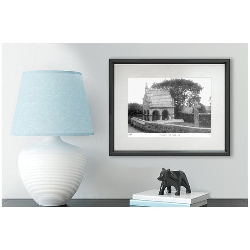 St Cleer, The Well 1938 by Francis Frith - Single Picture Frame Print, 28cm H x 36cm W x 2.3cm D