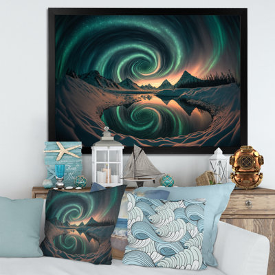 Aurore boréale Magical Northern Lights IV - reproduction sur toile