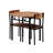 Fonso 34.8'' W Dining Set,Table and Chairs,Round Table Top with Leaf,dining table set,dining room set-676377537-676377541-674362462