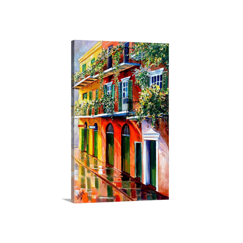 «French Quarter Sunshine», reproduction, H 24 po x l 16 po x P 1,5 po, Toile