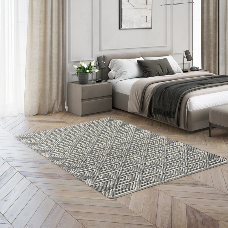 Romed Abstract Hand Woven Area Rug