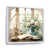 White Floater Framed