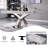 Adalid Metal Base Dining Table