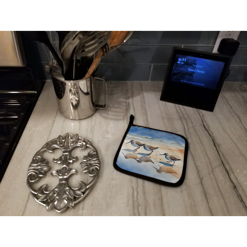 Sandpipers Pair of Pot Holders