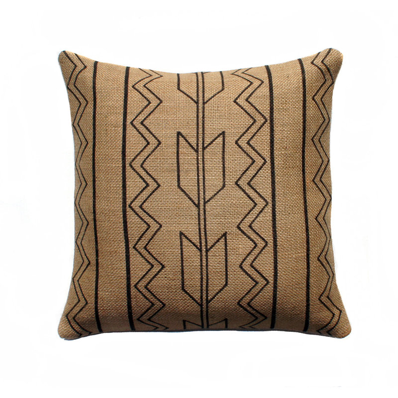 Stripe Reversible Throw Pillow