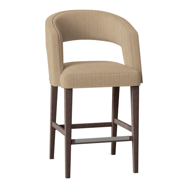 Tabouret 30 "Bryant, Perigold Posh Oat, Tabac